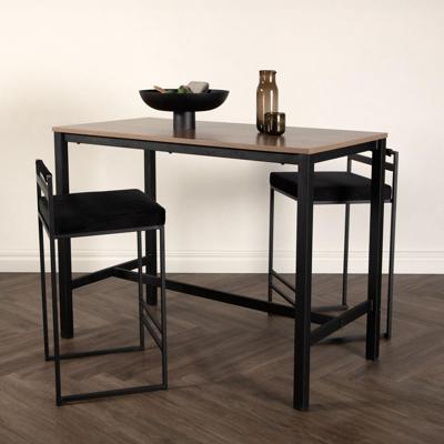 Nohr Bartafel 'Natividad' 120 x 60cm, kleur Walnoot Nohr Bartafel 'Natividad' 120 x 60cm, kleur Walnoot