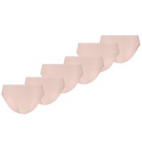 Puma Dames Briefs Invisible Cotton 6-pack Light Pink-L - thumbnail