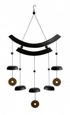 Windbellen 5 Stuks en 3 Geluksmunten