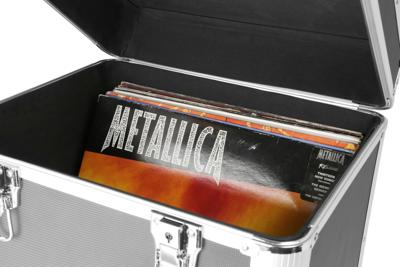 Power Dynamics RC100 Vinyl Record case voor 12 inch platen zwart