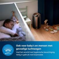 Philips 3000er Serie HU3918/10 Luchtbevochtiger 1 stuk(s) Zwart, Koper - thumbnail