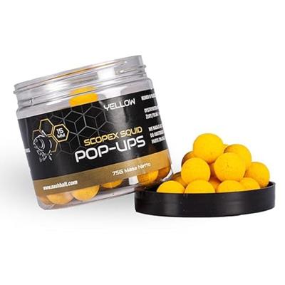 Nash Scopex Squid Pop Ups Yellow 12mm 75gr