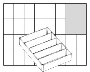 Raaco ESD Inzetbakje A75, los - 118200 118200 Raaco ESD Inzetbakje A75, los - 118200 118200
