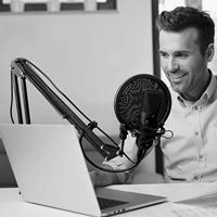 Tie Studio Mic Stand Broadcasting Stand - thumbnail