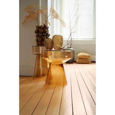 Light & Living Bijzettafel 'Dakwa' Ø37cm, kleur Okergeel