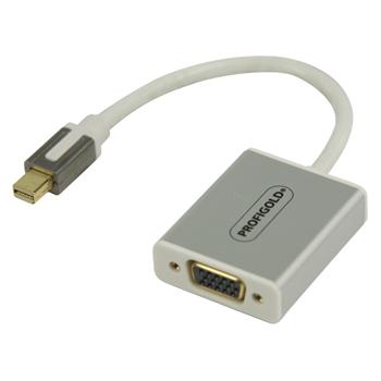 Mini DisplayPort Kabel Mini-DisplayPort Male - VGA Female 15-Pins 0.20 m Wit
