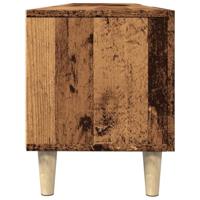 Tv-meubel 180x31,5x40 cm bewerkt hout oud houtkleurig - thumbnail