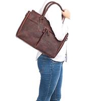 Burkely Antique Avery 15.6" laptop bag -Black - thumbnail