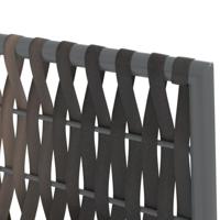 7-delige Tuinset met kussens poly rattan en staal - thumbnail