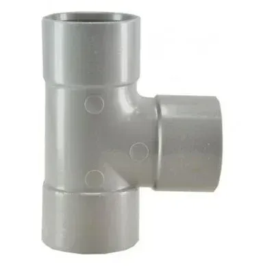 T-stuk 3 x mof 40 mm 90 graden PVC