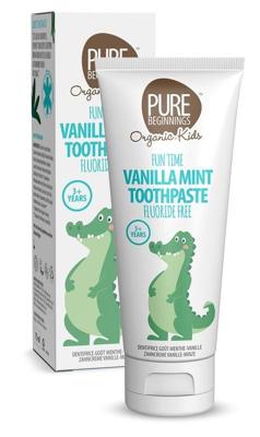 Pure Beginnings Vanilla mint toothpaste xylitol 75 Milliliter Pure Beginnings Vanilla mint toothpaste xylitol 75 Milliliter