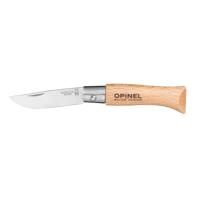 Zakmes Opinel nº3 Roestvrij staal beukenhout 4 cm - thumbnail