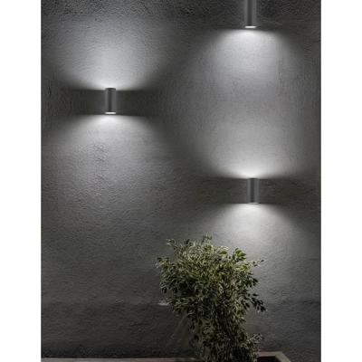 Lyora Ronde spotNero grijs up en down - 710022