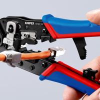 Knipex Crimpzange für RJ45-Westernstecker 97 51 13 Krimptang - thumbnail