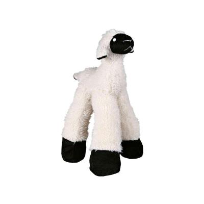 TRIXIE PLUCHE LANGBEEN SCHAAP MET GELUID EN RATEL 30 CM