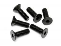 HPI - Flat head screw m5x16mm (hex socket/6pcs) (94730) - thumbnail