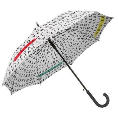 Fisura paraplu Words kleurveranderend 106 x 87 cm polyester wit Fisura paraplu Words kleurveranderend 106 x 87 cm polyester wit