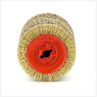 Makita P-65648 Vermessingde staaldraadborstel 100x120mm - thumbnail