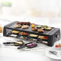 DOMO DO9189G Raclette apparaat 8 personen - Zwart - thumbnail