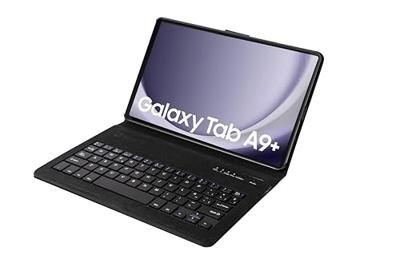 Silver HT Beschermhoes voor tablet en toetsenbord, A9+, blauw