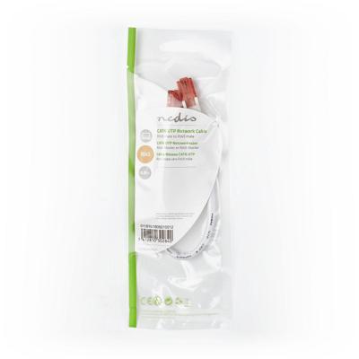 Netwerkkabel CAT6 UTP | RJ45 (8P8C) male - RJ45 (8P8C) male | 0,25 m | Wit