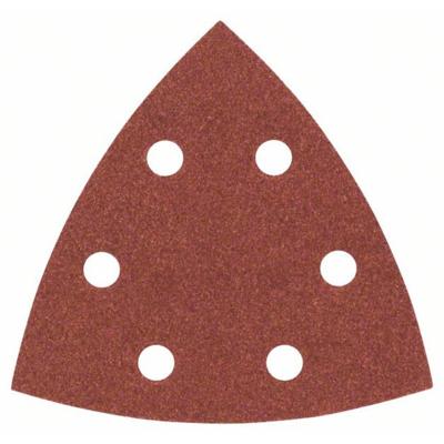 Bosch Accessories 25-teiliges Schleifblatt-Set für Deltaschleifer, Körnung 180 2607017109 Schuurblad Met klittenband, Geperforeerd Korrelgrootte (num) 180