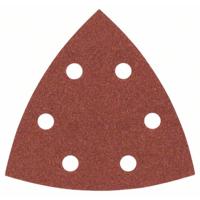 Bosch Accessories 25-teiliges Schleifblatt-Set für Deltaschleifer, Körnung 180 2607017109 Schuurblad Met klittenband, Geperforeerd Korrelgrootte (num) 180 - thumbnail
