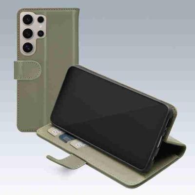 Mobilize Premium Gelly Wallet Book Case Samsung Galaxy S24 Ultra 5G Green