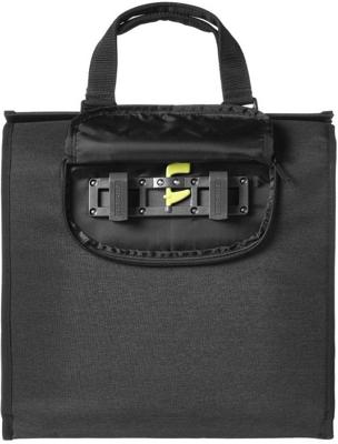 Basil mira fietsshopper zwart melee - 18l