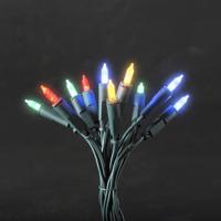Konstsmide 6303-500 Mini-lichtketting Binnen werkt op het lichtnet Aantal lampen 50 LED Meerkleurig Verlichte lengte: 7.35 m - thumbnail