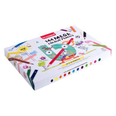 Bruynzeel mega kleurpotlodenset, 12x12 kleuren