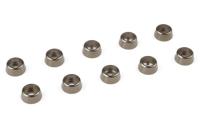 Aluminium Washer voor M2.5 Socket Head Screws (BD: 7mm) - Gun metal - 10st - thumbnail