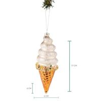 Nordic Light Kerstbal Softijsje 17 cm - thumbnail