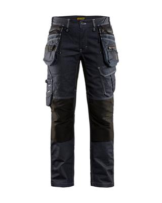 Blåkläder Dames werkbroek X1900 Stretch 79901141 | Marineblauw/Zwart | Maat 36 - 7330509522363 Blåkläder Dames werkbroek X1900 Stretch 79901141 | Marineblauw/Zwart | Maat 36 - 7330509522363