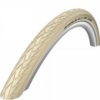 Buitenband Schwalbe Road Cruiser K-Guard 26 x 1.75" / 47-559 mm - créme met reflectie - thumbnail