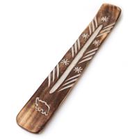 Mangohout Olifant Wierookhouder - thumbnail