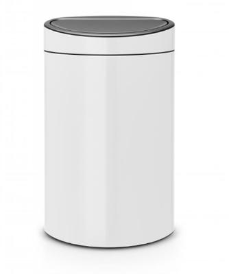 Brabantia Touchbin afvalbak 40L wit