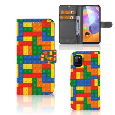 Samsung Galaxy A31 Telefoon Hoesje Blokken Samsung Galaxy A31 Telefoon Hoesje Blokken