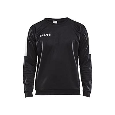 Craft 1906980 Progress R-Neck Sweater M - Black/White - M Craft 1906980 Progress R-Neck Sweater M - Black/White - M