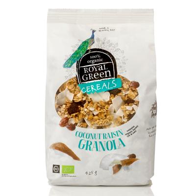 Kokos Rozijn Granola (Royal Green - 425 gram)