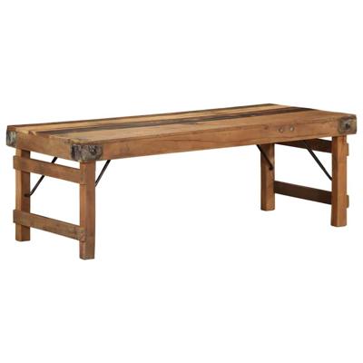 Salontafel Bruin 110 x 55 x 40 cm massief gerecycled hout
