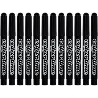 Creativ Company Zwarte jumbo stiften, 12st. - thumbnail