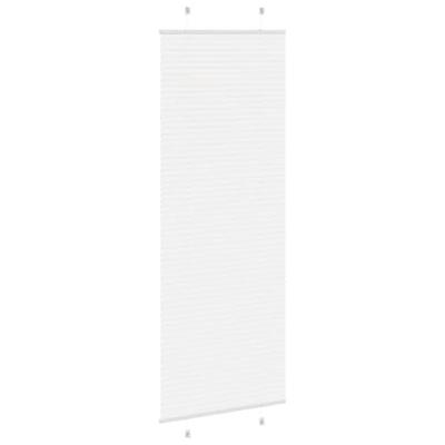 Pliss rolgordijn 70x200 cm stofbreedte 69,4 cm polyester wit