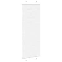 Pliss rolgordijn 70x200 cm stofbreedte 69,4 cm polyester wit - thumbnail