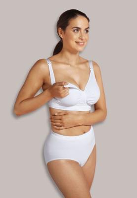 Naadloze borstvoedings- & zwangerschapsbeha GelWire® CARRIWELL wit