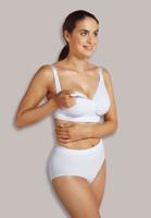 Naadloze borstvoedings- & zwangerschapsbeha GelWire® CARRIWELL wit - thumbnail