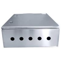 TRU COMPONENTS TC-SS505020 Schakelkast 500 x 500 x 200 RVS Lichtgrijs 1 stuk(s) - thumbnail