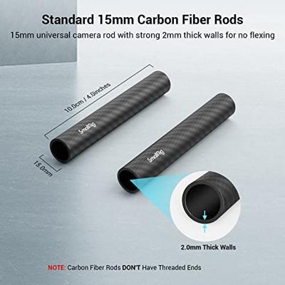 SmallRig 1871 15mm Carbon Fiber Rod (pair)