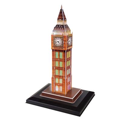 Cubic Fun 3d puzzel big ben met led verlichting Cubic Fun 3d puzzel big ben met led verlichting