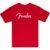 Fender Spaghetti Logo T-Shirt Dakota Red M - thumbnail